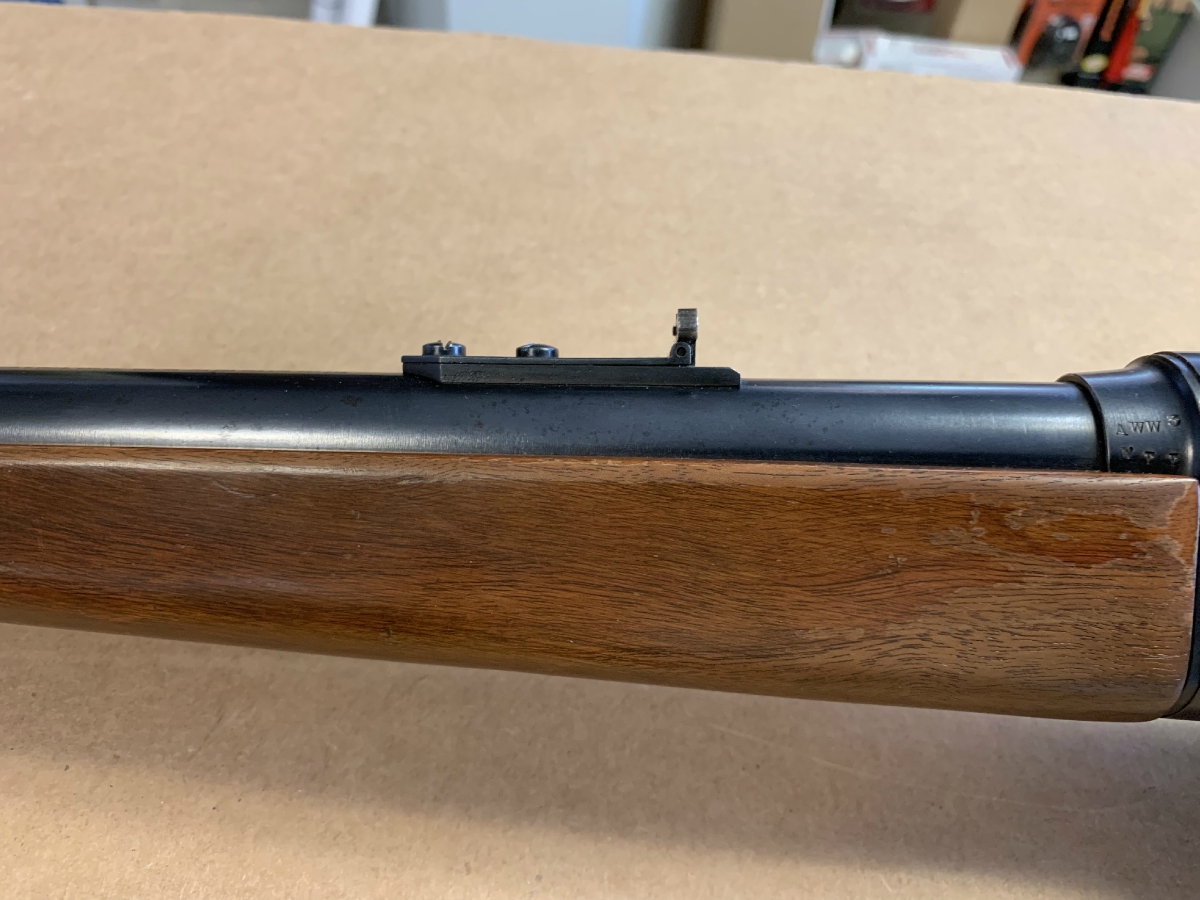 Remington Model 81 Woodsmaster Semi-Auto Rifle Built In 1948 Peep Sight ...