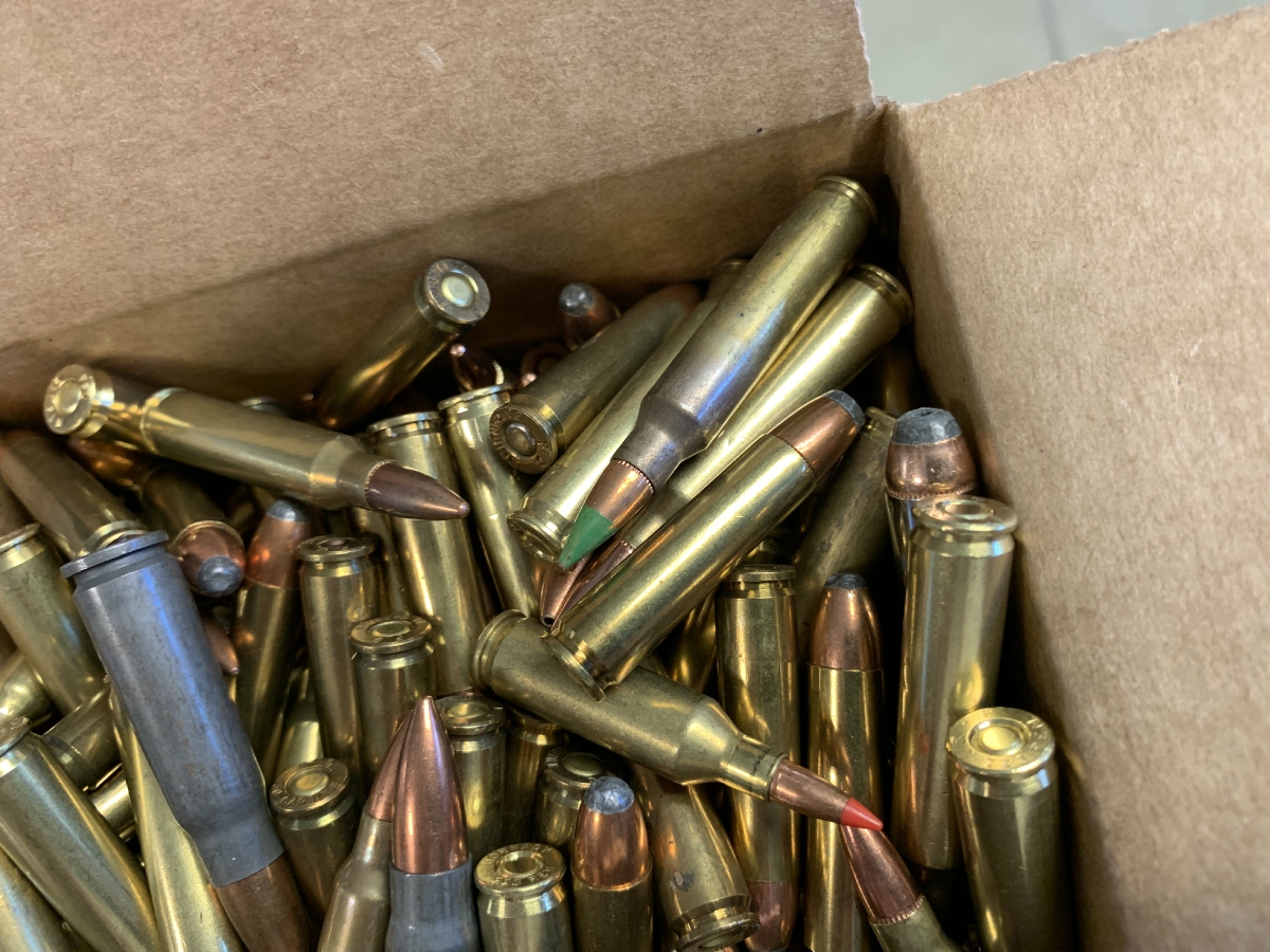 315 Rounds Assorted Rifle Ammunition 223 Rem, 30 Carbine And 7.62x39 ...