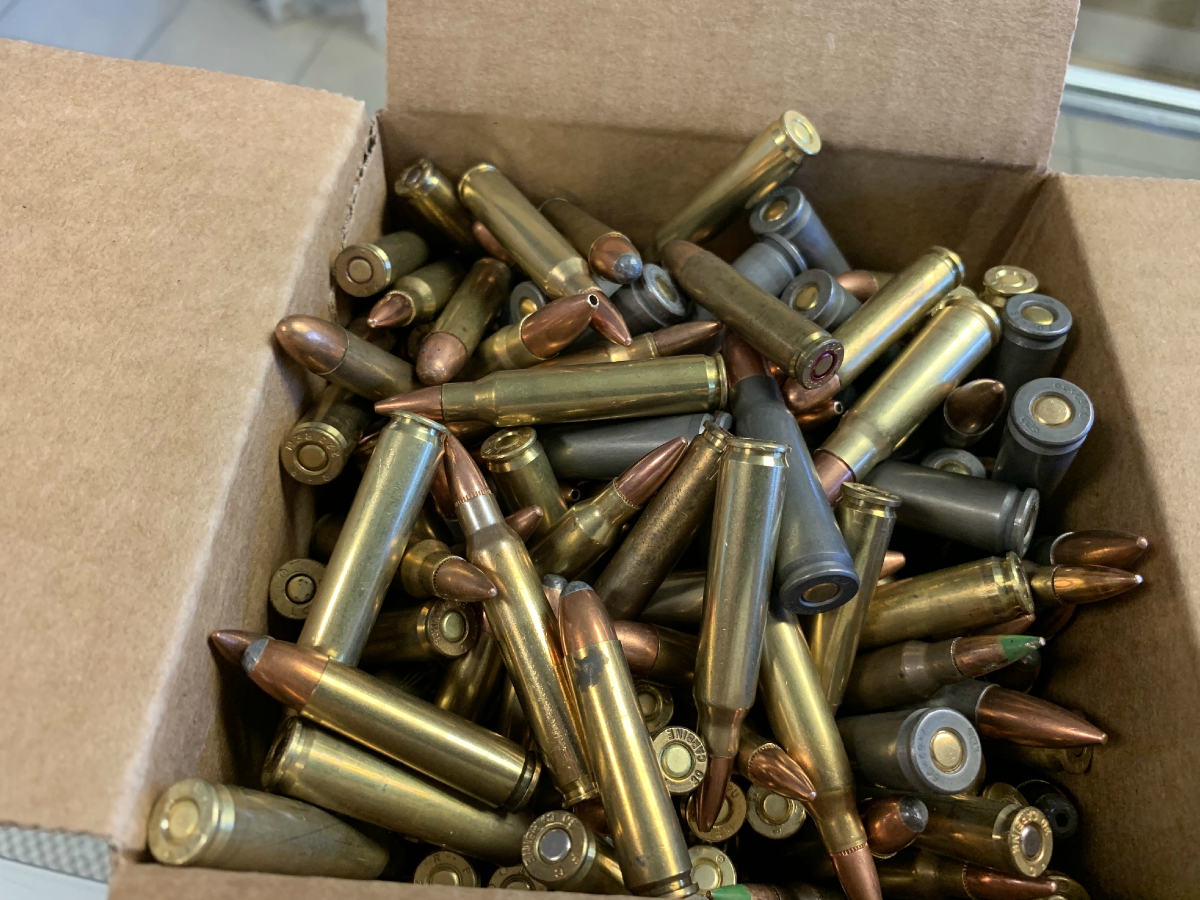 315 Rounds Assorted Rifle Ammunition 223 Rem, 30 Carbine And 7.62x39 ...