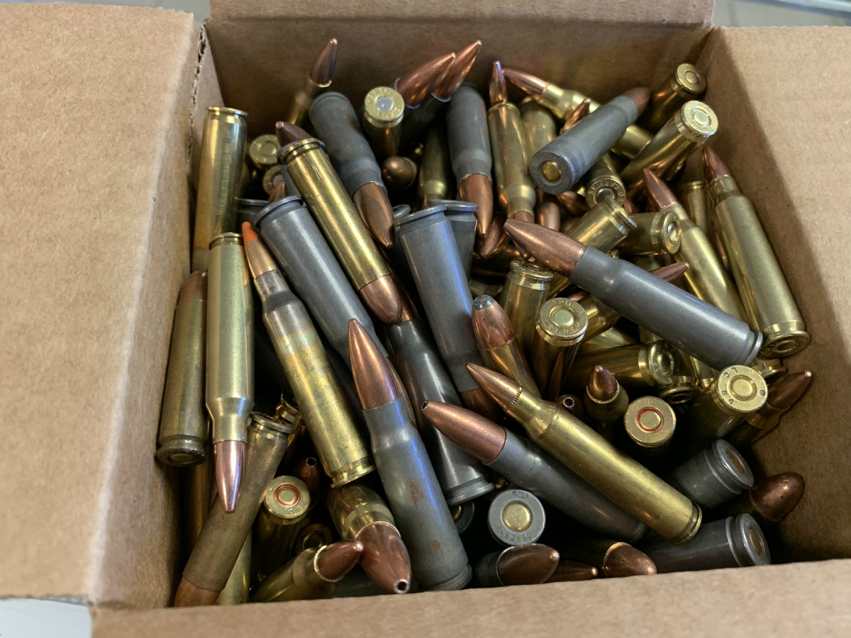 315 Rounds Assorted Rifle Ammunition 223 Rem, 30 Carbine And 7.62x39 ...