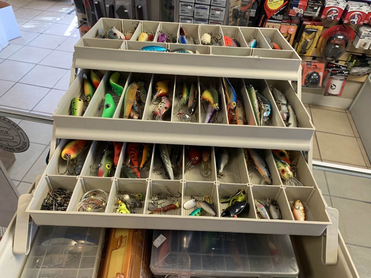 used tackle boxes for sale