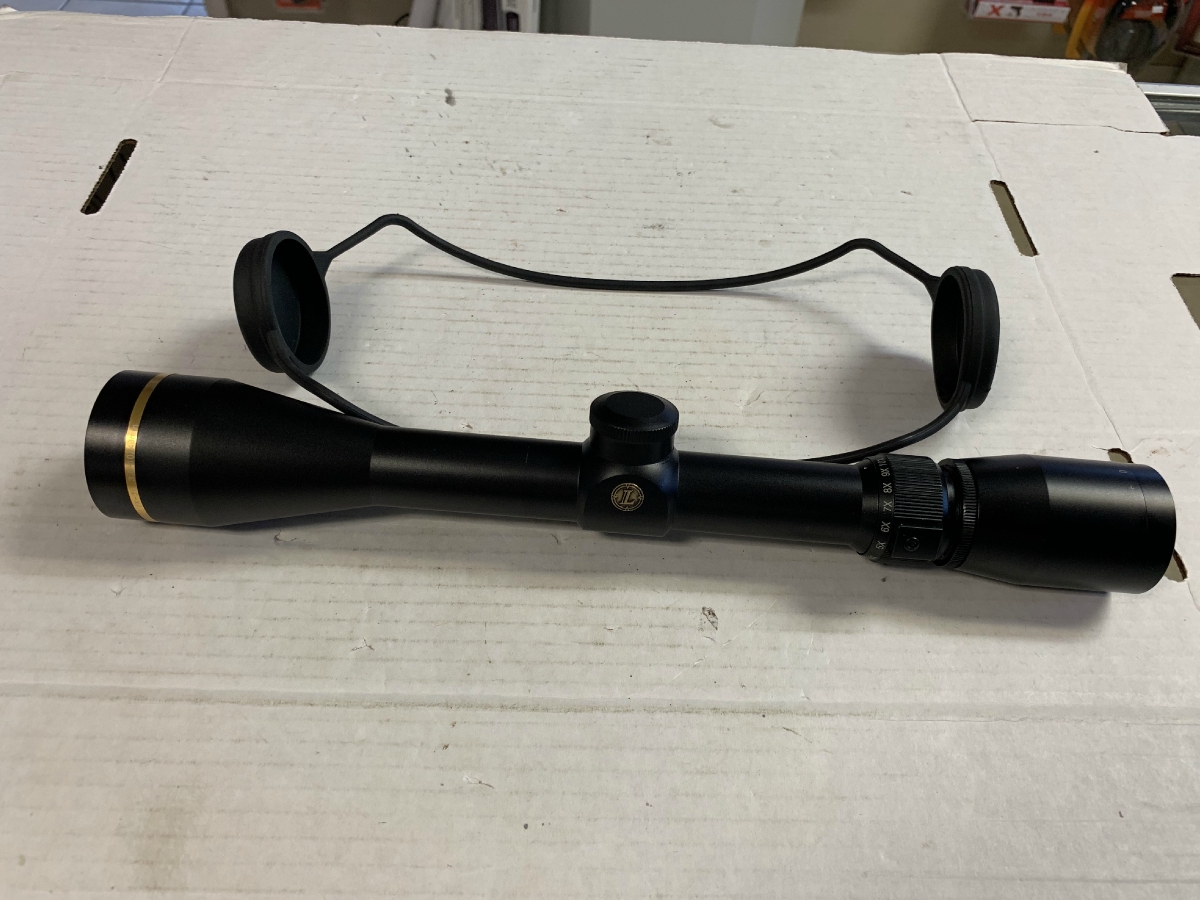 LEUPOLD VX3i 3.5 10X40MM RIFLE SCOPE WITH LENS COVERS CLEAN! LIFETIME