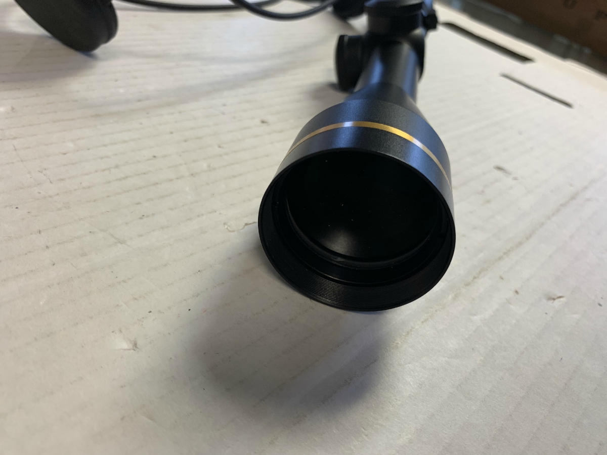 LEUPOLD VX3i 3.5 10X40MM RIFLE SCOPE WITH LENS COVERS CLEAN! LIFETIME