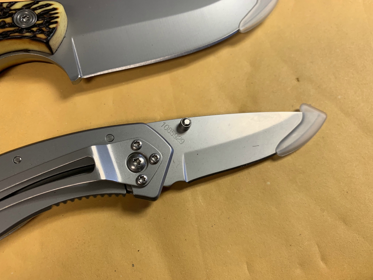 Schrade Knives Fixed Folder Combo Stainless Blade Knife With Handle