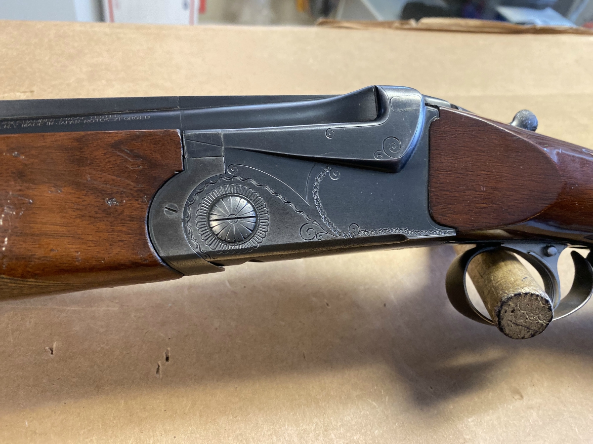 Ithaca Model 500 Over/Under Shotgun 28 Inch Barrels Nice Wood Stock 12 ...