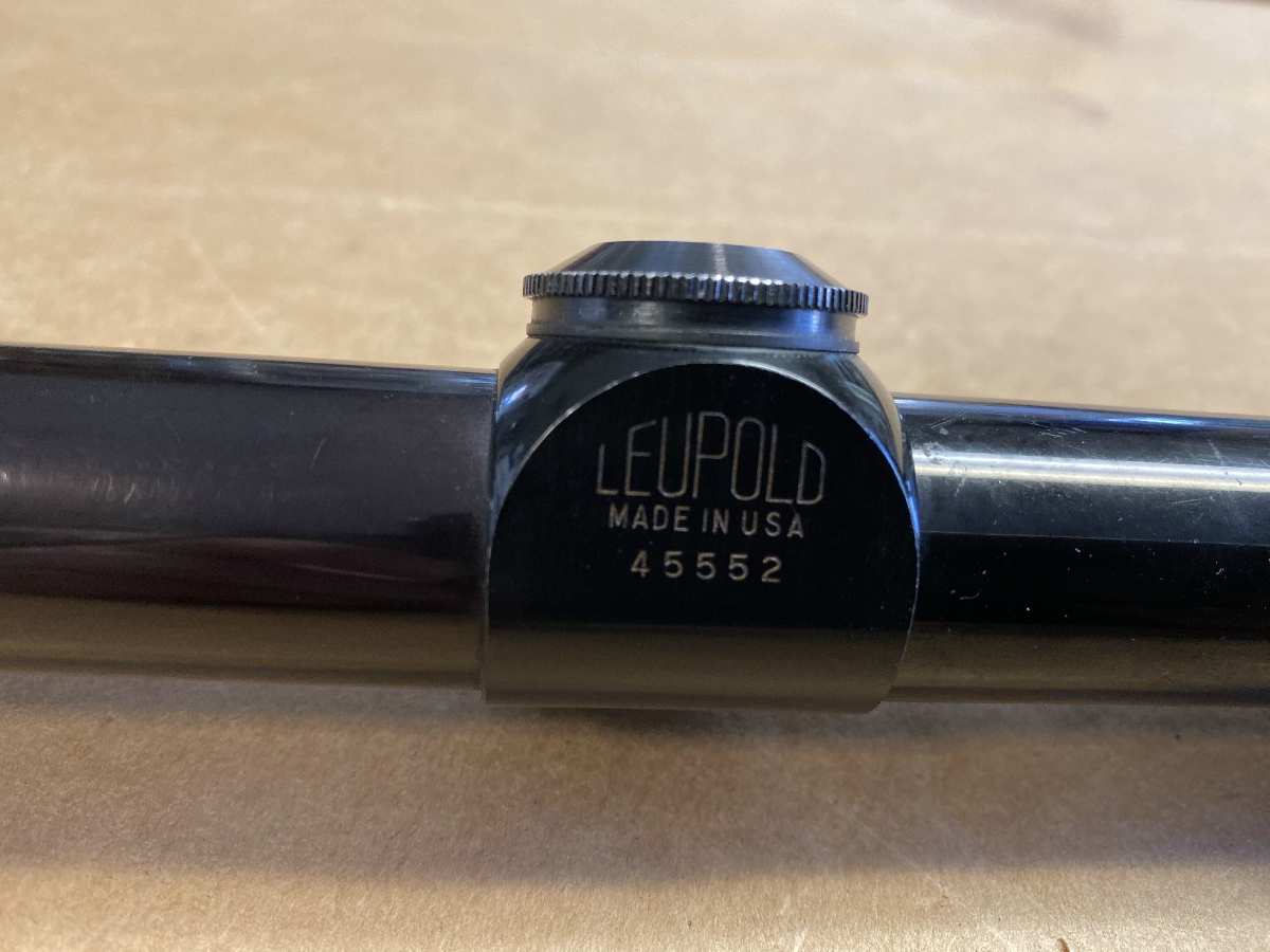 LEUPOLD VARIX 39X40 RIFLE SCOPE IN GOOD CONDITION LIFETIME WARRANTY