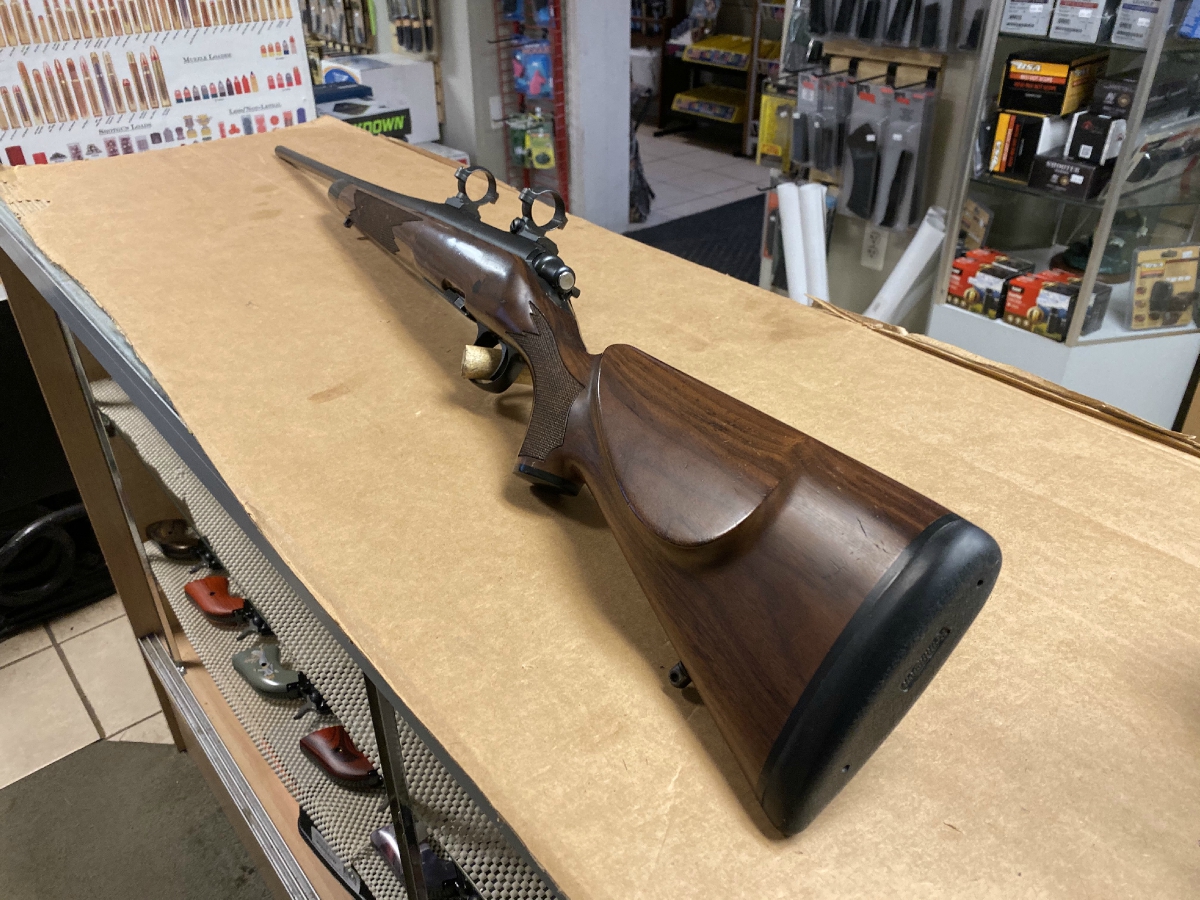 REMINGTON 700 CDL BOLT ACTION RIFLE 22 INCH BLUED BARREL CHECKERED ...