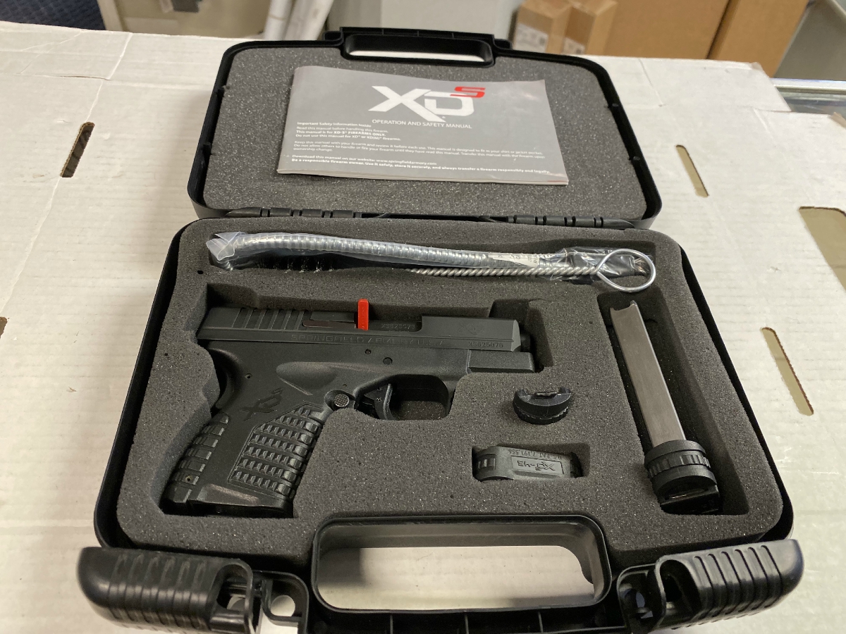 Springfield Model Xds Semi-Auto Pistol 3.3 Inch Barrel 6 Round Mag ...