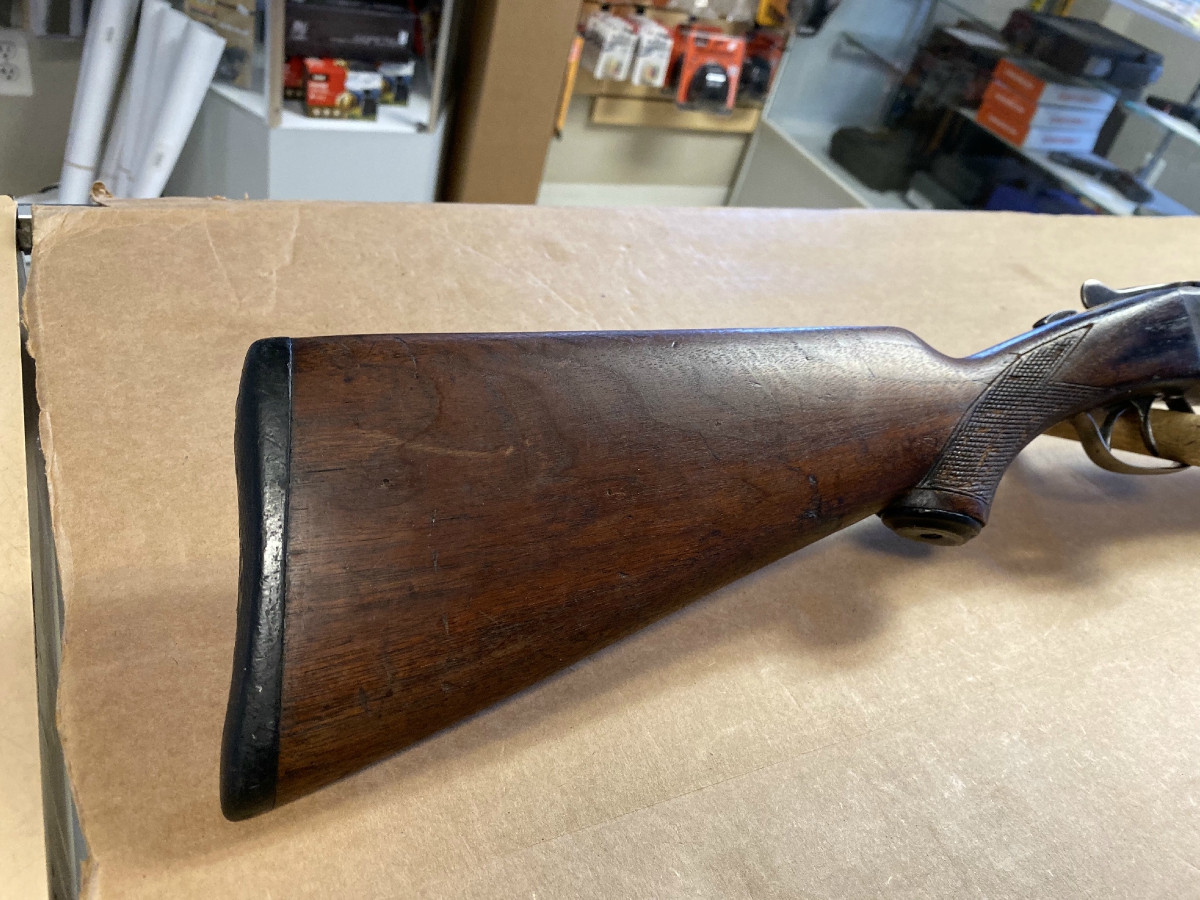 Stevens Model 330 Side By Side Shotgun 30 Inch Barrels Wood Stock 12 Ga