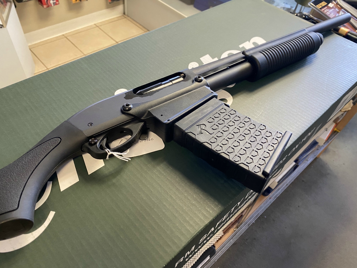 Remington 870 Dm Tact 12 Gauge 18.50 Inch Barrel 6+1 3 Inch Matte Black ...