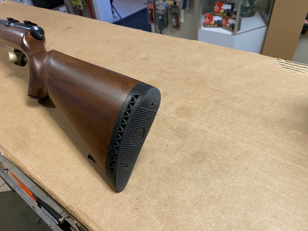 Thompson Center Black Diamond 50 Cal Muzzle Loader Wood Stock Excellent For Sale At Gunauction Com