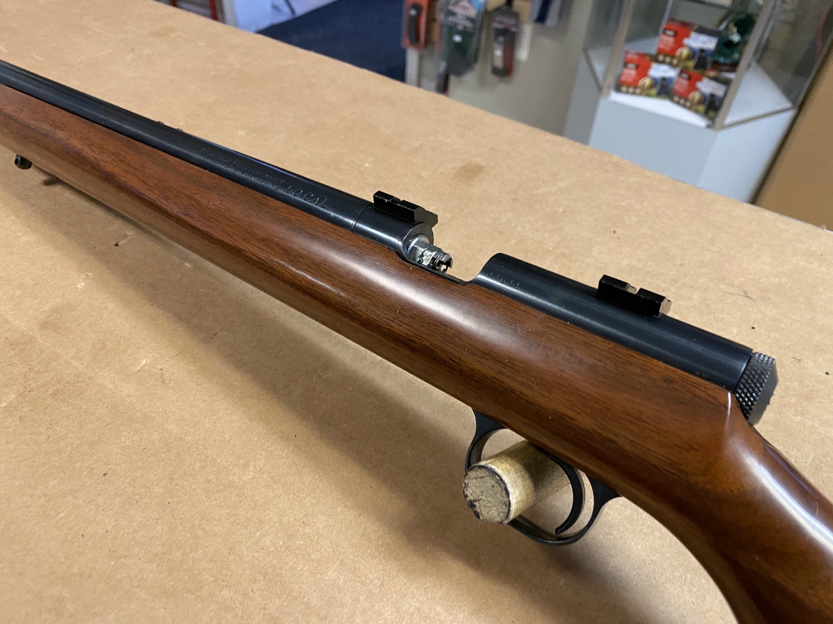 THOMPSON CENTER BLACK DIAMOND 50 CAL MUZZLE LOADER WOOD STOCK EXCELLENT ...