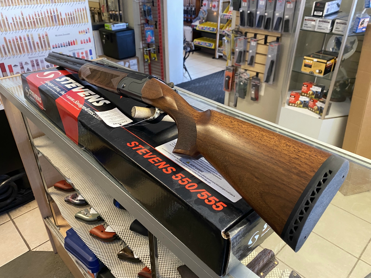 Stevens Model 555 Compact Over Under 20 Gauge 24 Inch Barrels Turkish ...