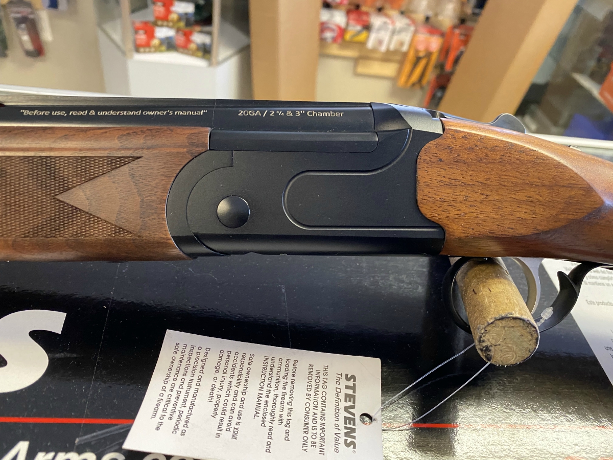 Stevens Model 555 Compact Over Under 20 Gauge 24 Inch Barrels Turkish ...