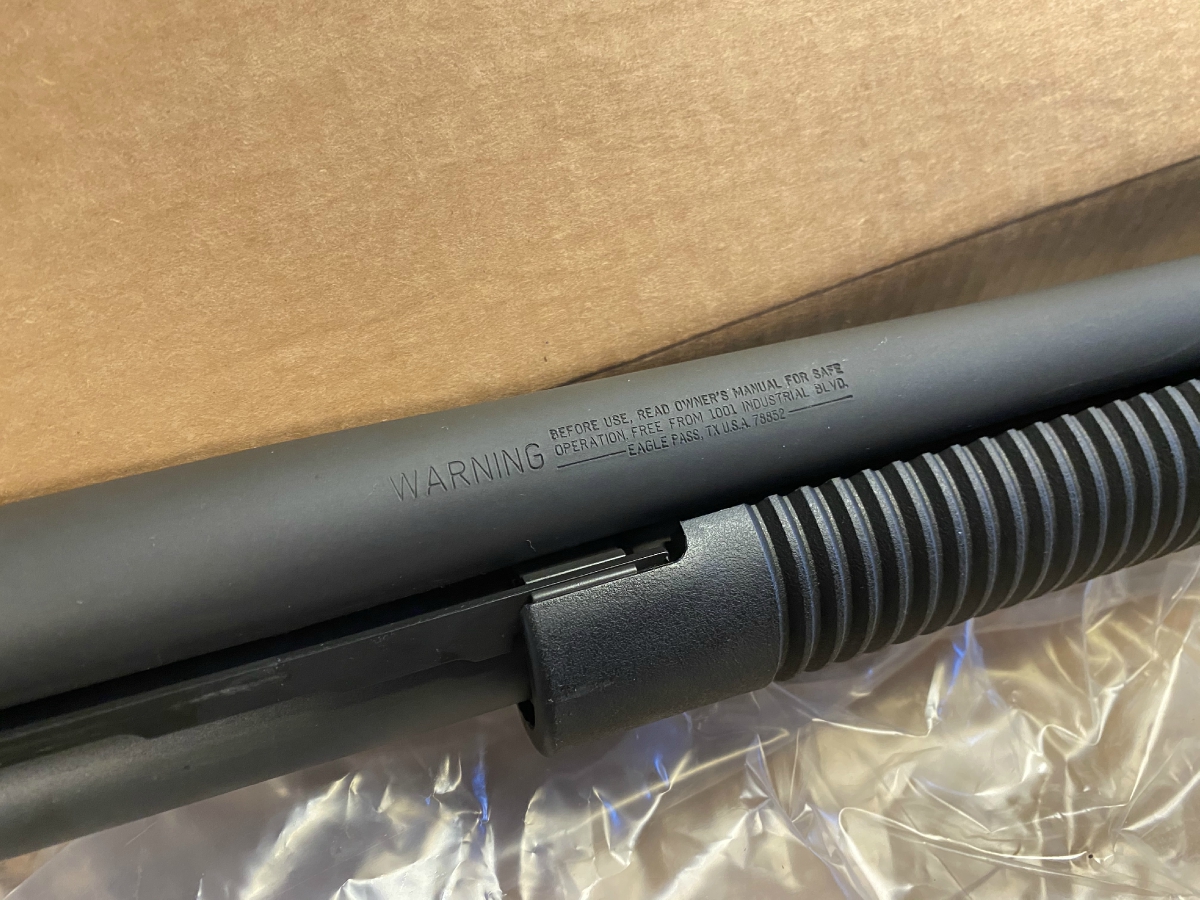 Mossberg 590a1 Tactical Black 12 Gauge 20 Inch Barrel 3 Inch Chamber 8