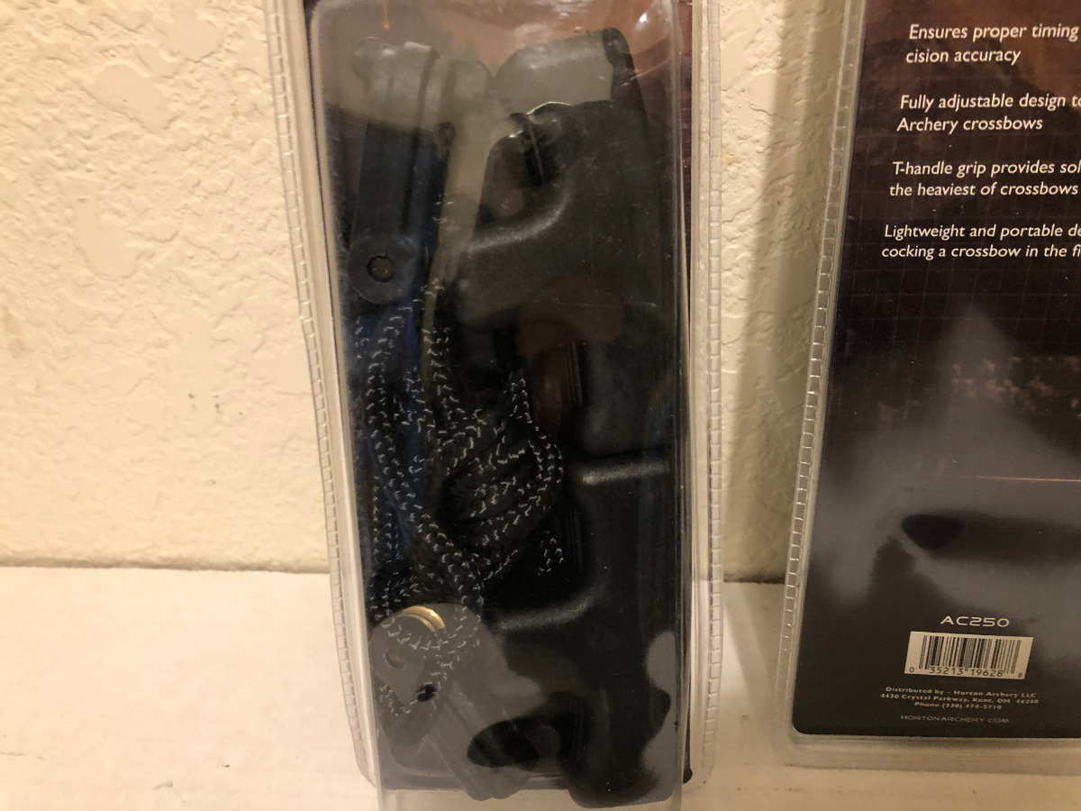 Set Of Two Horton Universal Ez Loader Rope Cocking Device For Crossbow