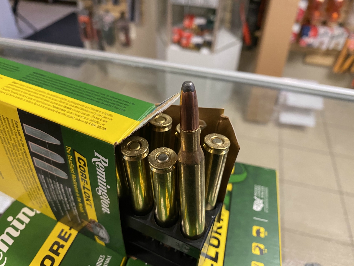 100 ROUNDS Ammunition R270W4 CoreLokt 270 Winchester 150 GR CoreLokt