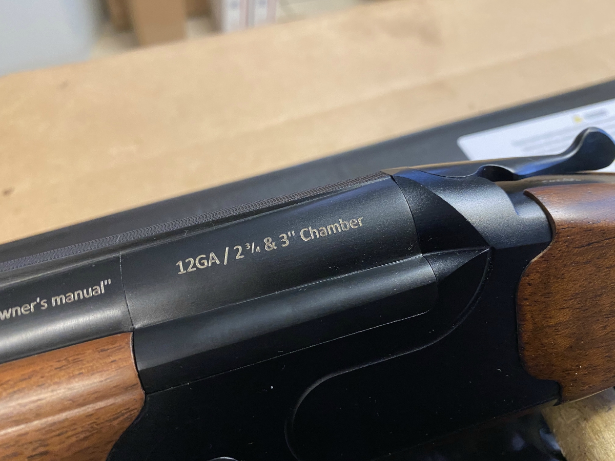 Stevens 555 12 Gauge 28 Inch Barrels Over / Under Shotgun With 3 Inch ...