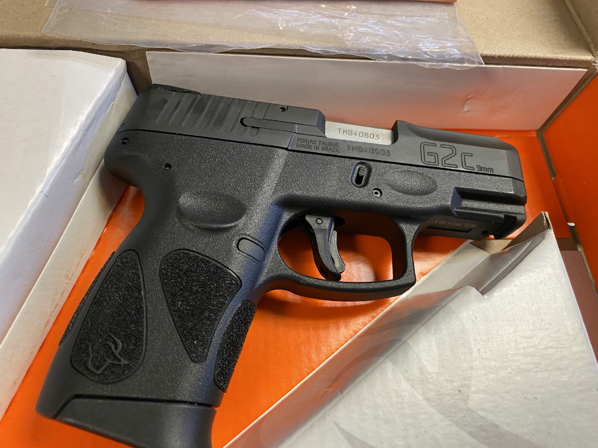 Taurus G2c Single/Double 3.20 Inch Barrel 12+1 Black Polymer Grip Blued