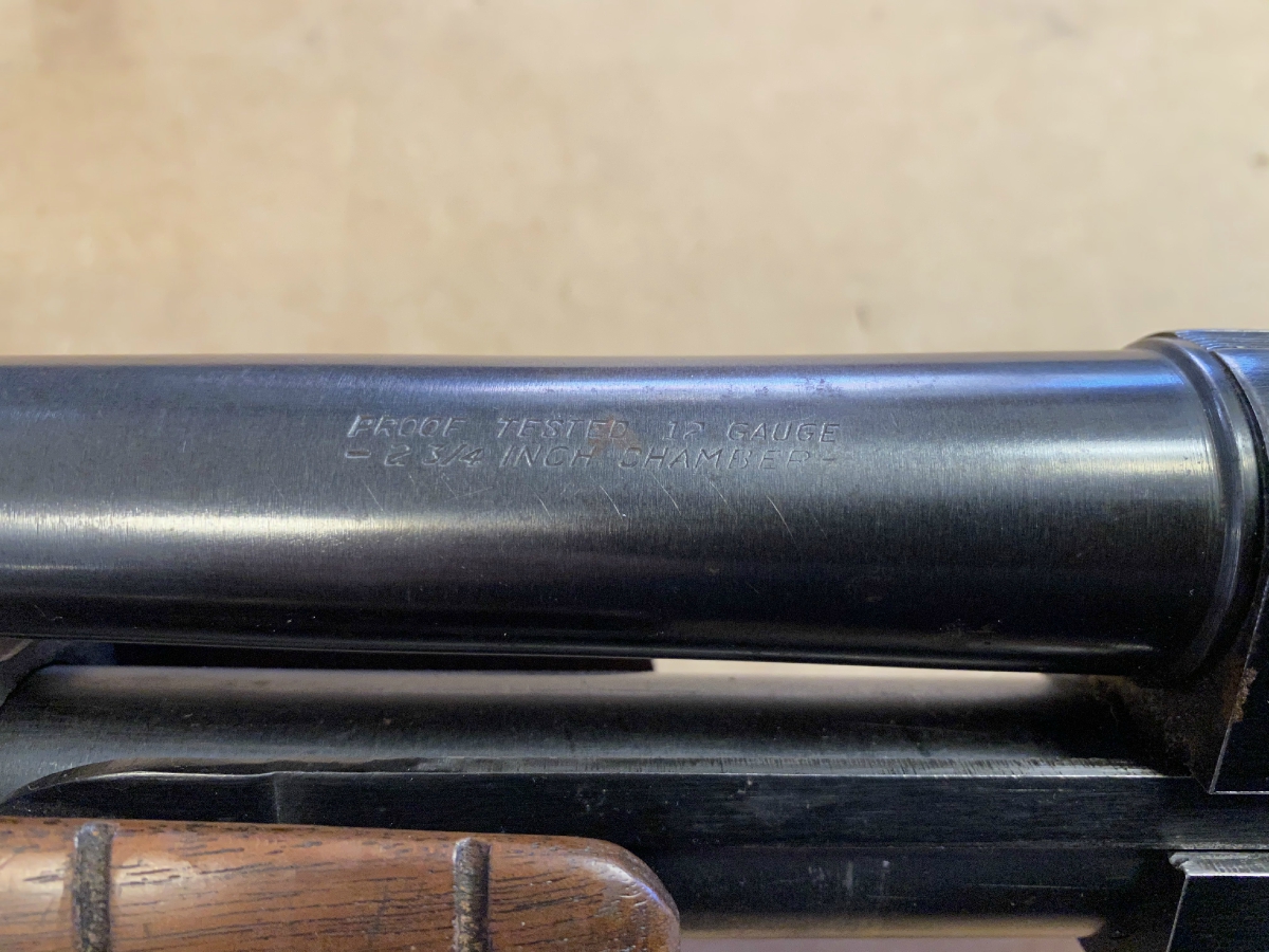 NOBLE - MODEL 60 PUMP ACTION SHOTGUN WOOD STOCK IN GOOD CONDITION ...