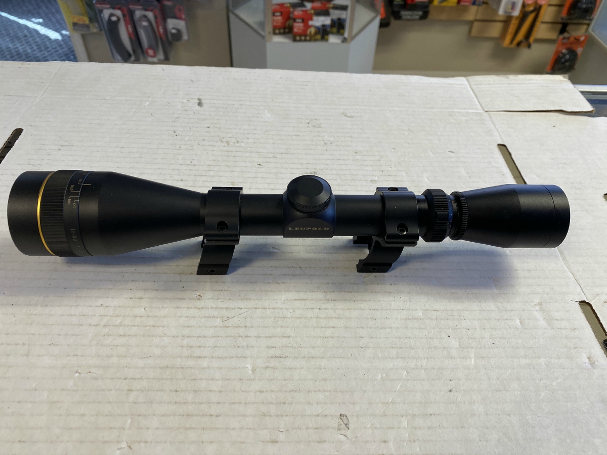Leupold VxIi 412x40 Rifle Scope With Rings In Good Condition Lifetime