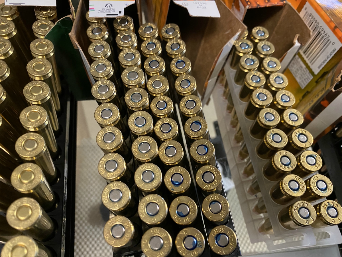 92 rounds 30 06 and 6 5x55 rifle ammunition 6 5x55 swedish for sale at