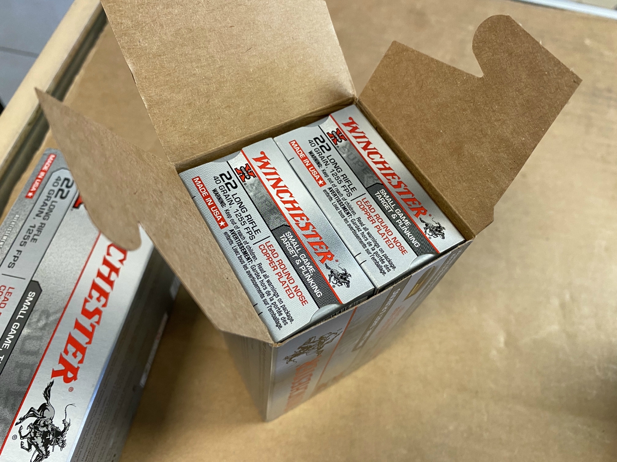 Winchester 1000 rounds super x 22 lr 40 grain 1255 feet per second new
