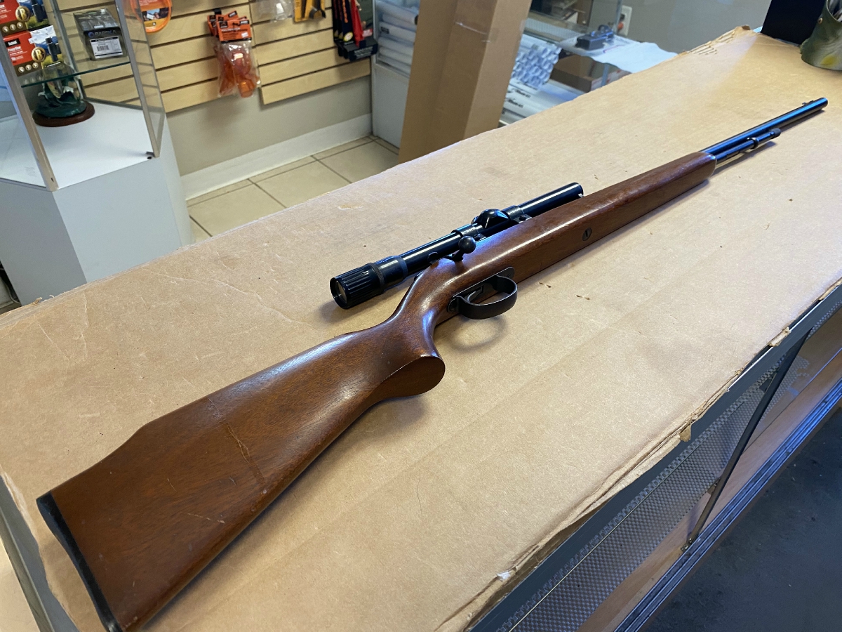 Remington Model 582 Bolt Action Rifle Wood Stock 24 Inch Barrel Tube ...