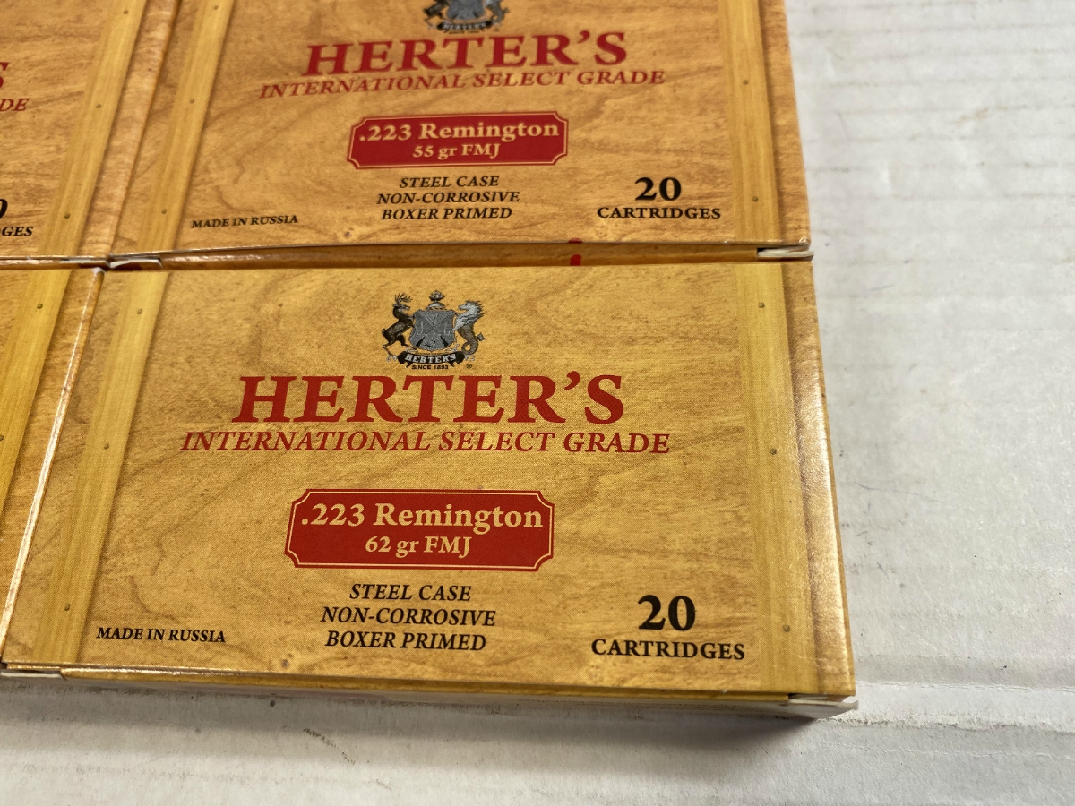 200-rounds-herters-223-remington-62-gr-fmj-new-in-boxes-223-rem