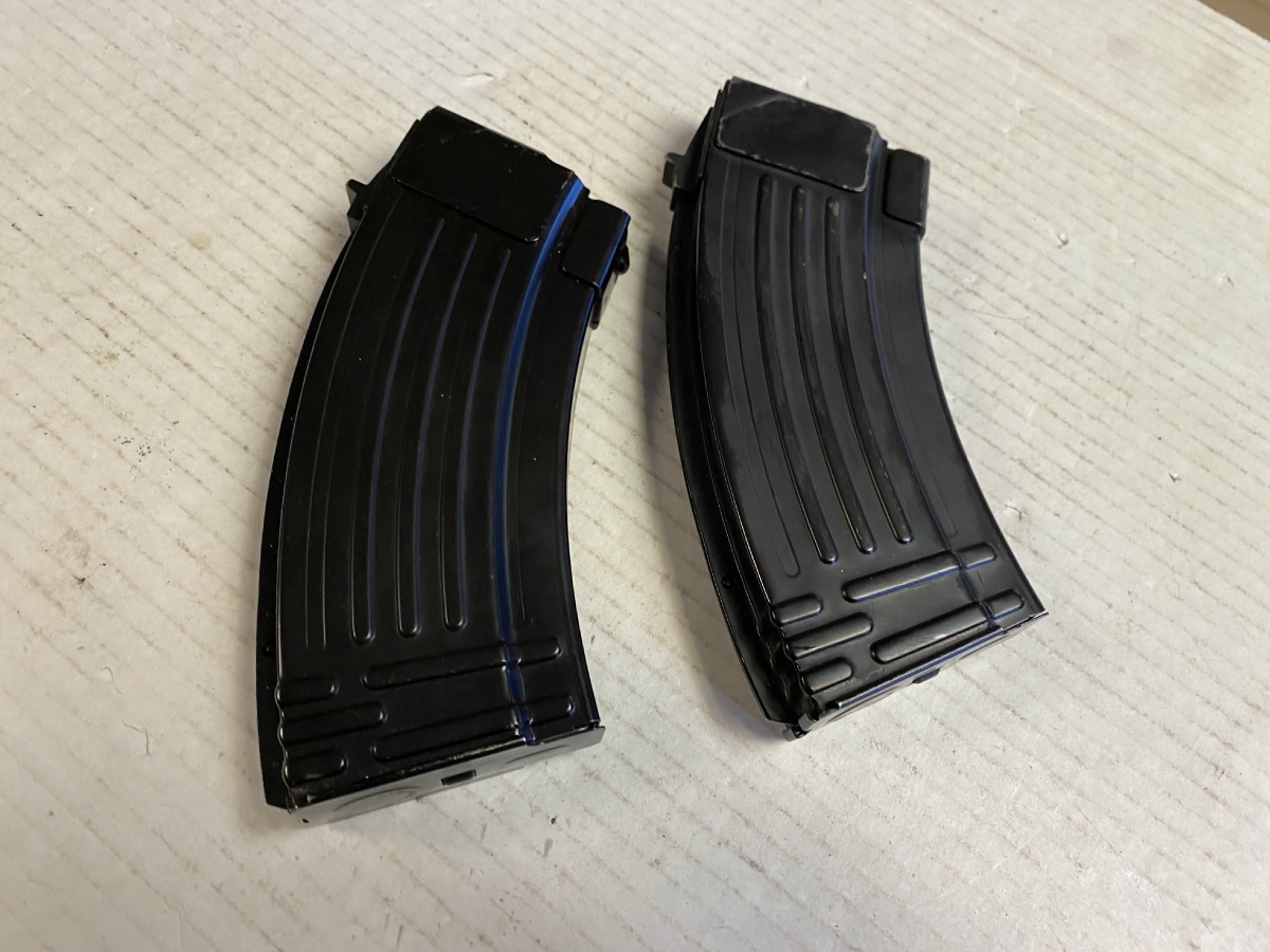 Two 20 round ak 47 magazines 7 62x39 for sale at gunauction 17109657