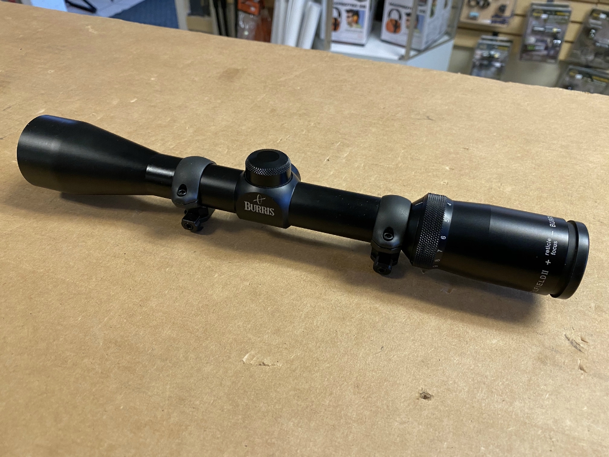 Burris Fullfield Ii 39x40 Rifle Scope 1 Inch Tube With Rings Nice