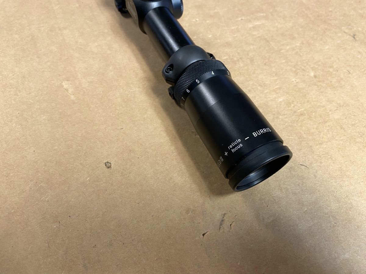 Burris Fullfield Ii 39x40 Rifle Scope 1 Inch Tube With Rings Nice