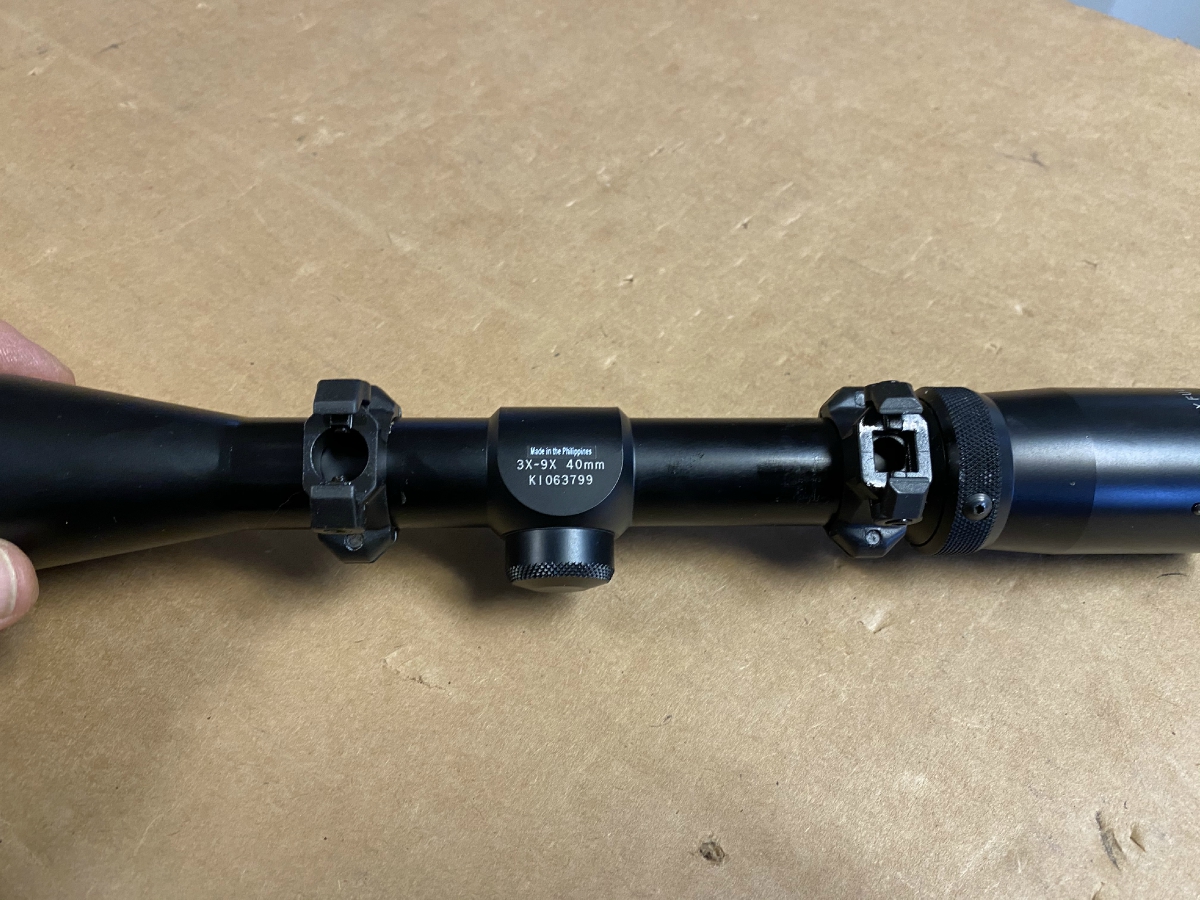 Burris Fullfield Ii 39x40 Rifle Scope 1 Inch Tube With Rings Nice