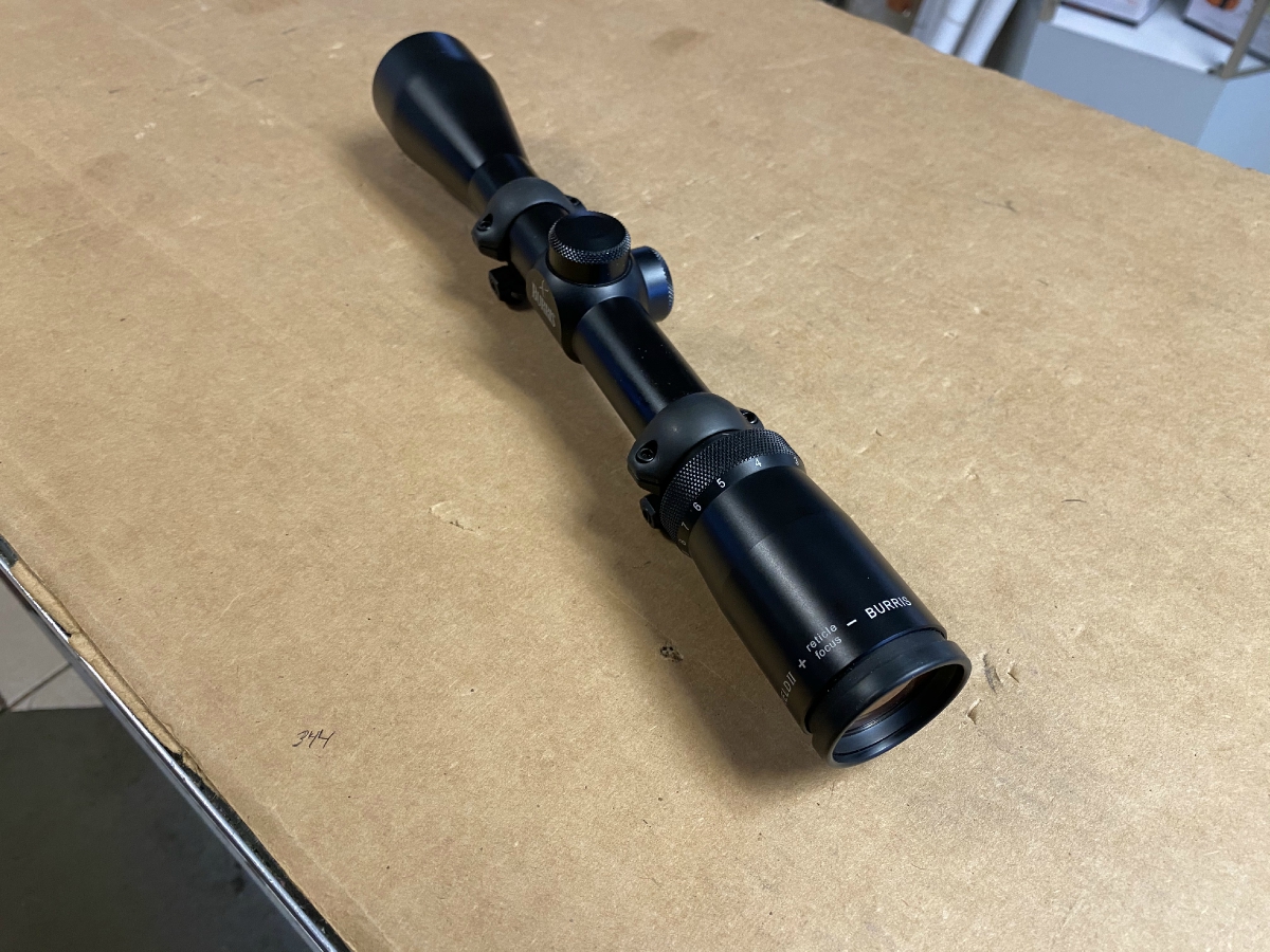 Burris Fullfield Ii 39x40 Rifle Scope 1 Inch Tube With Rings Nice