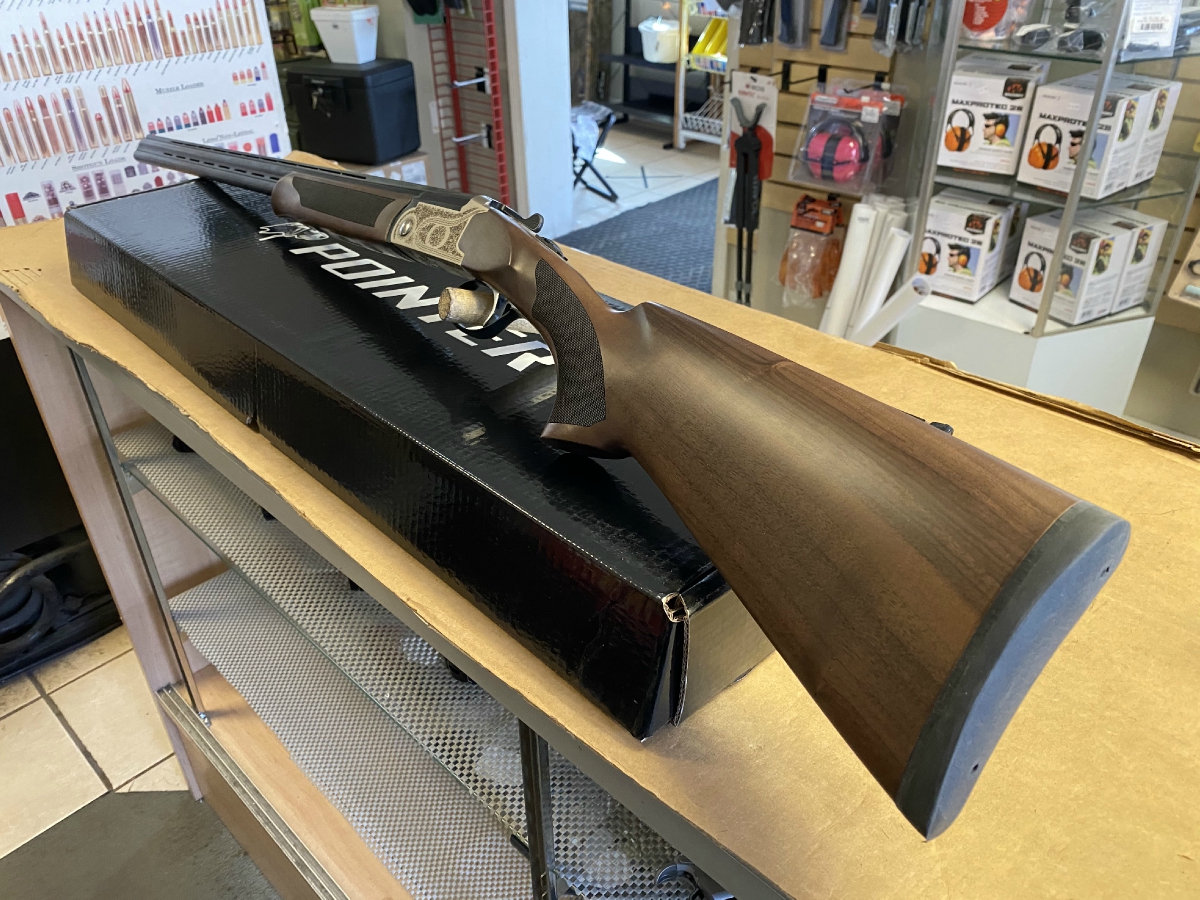 POINTER Acrius 410 Bore Over Under Shotgun 28 Inch Barrel Matte Blue