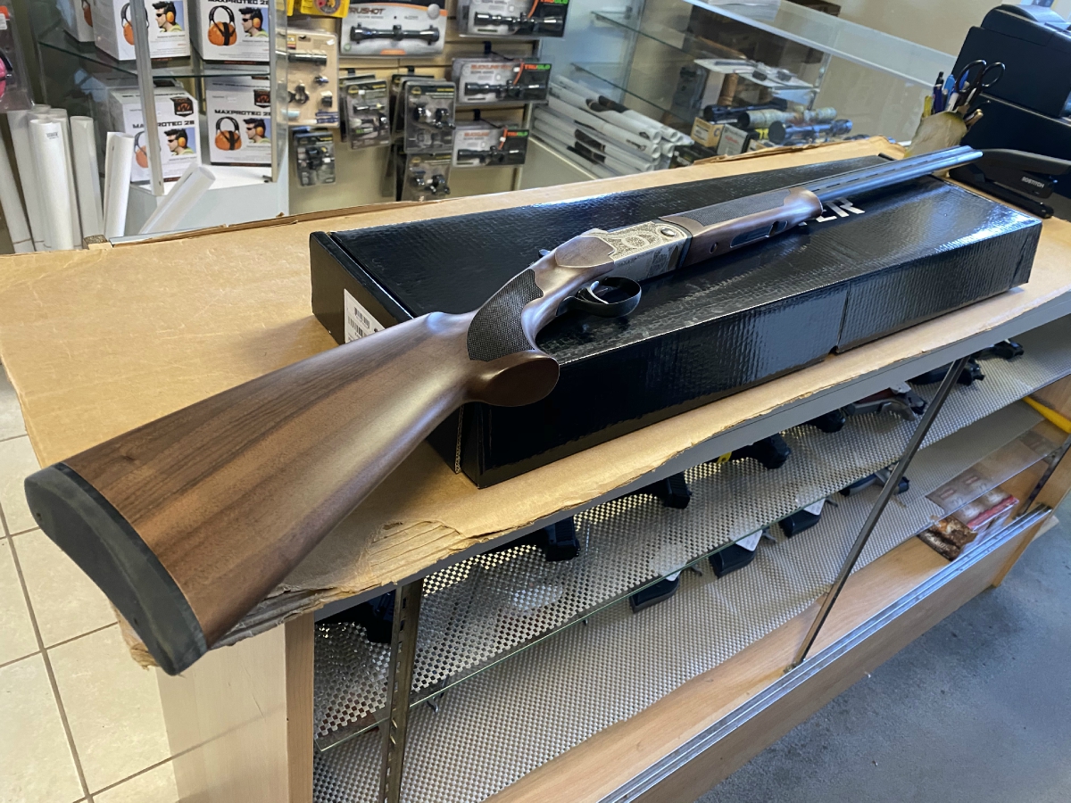 Pointer Acrius 410 Bore Over Under Shotgun 28 Inch Barrel Matte Blue