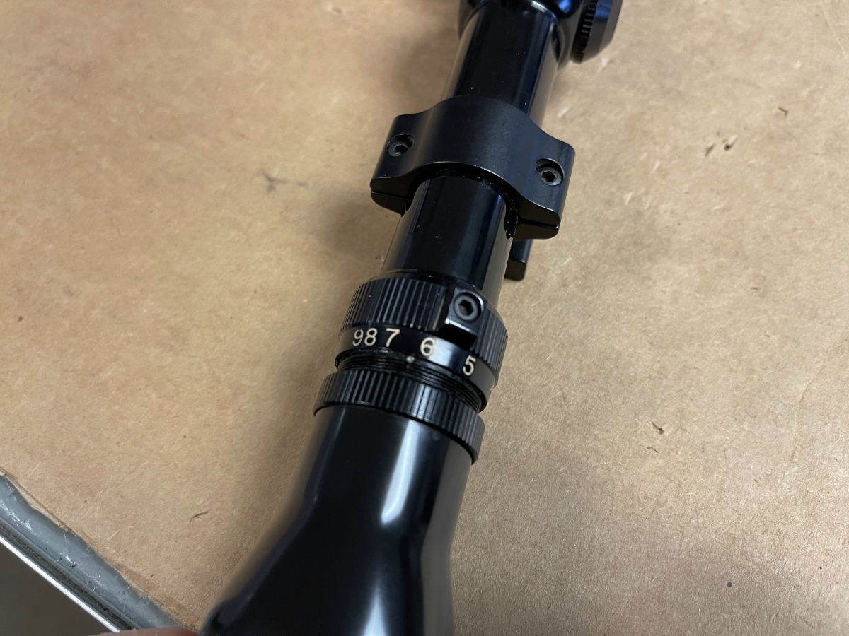 REDFIELD LO-PRO 3-9X40 WIDE ANGLE RIFLE SCOPE INCLUDES RINGS NICE ...