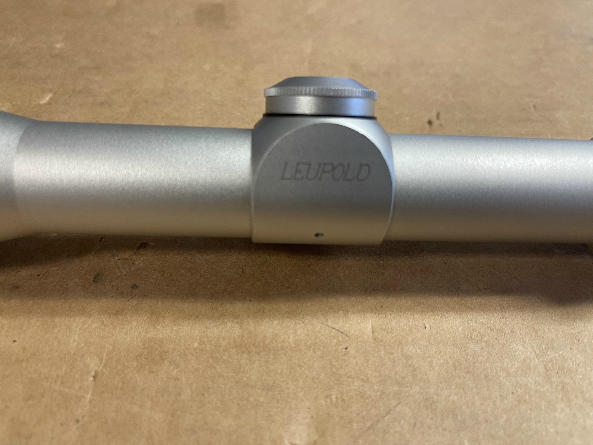 Leupold VxIic 412x40 Silver Rifle Scope Excellent Condition Lifetime