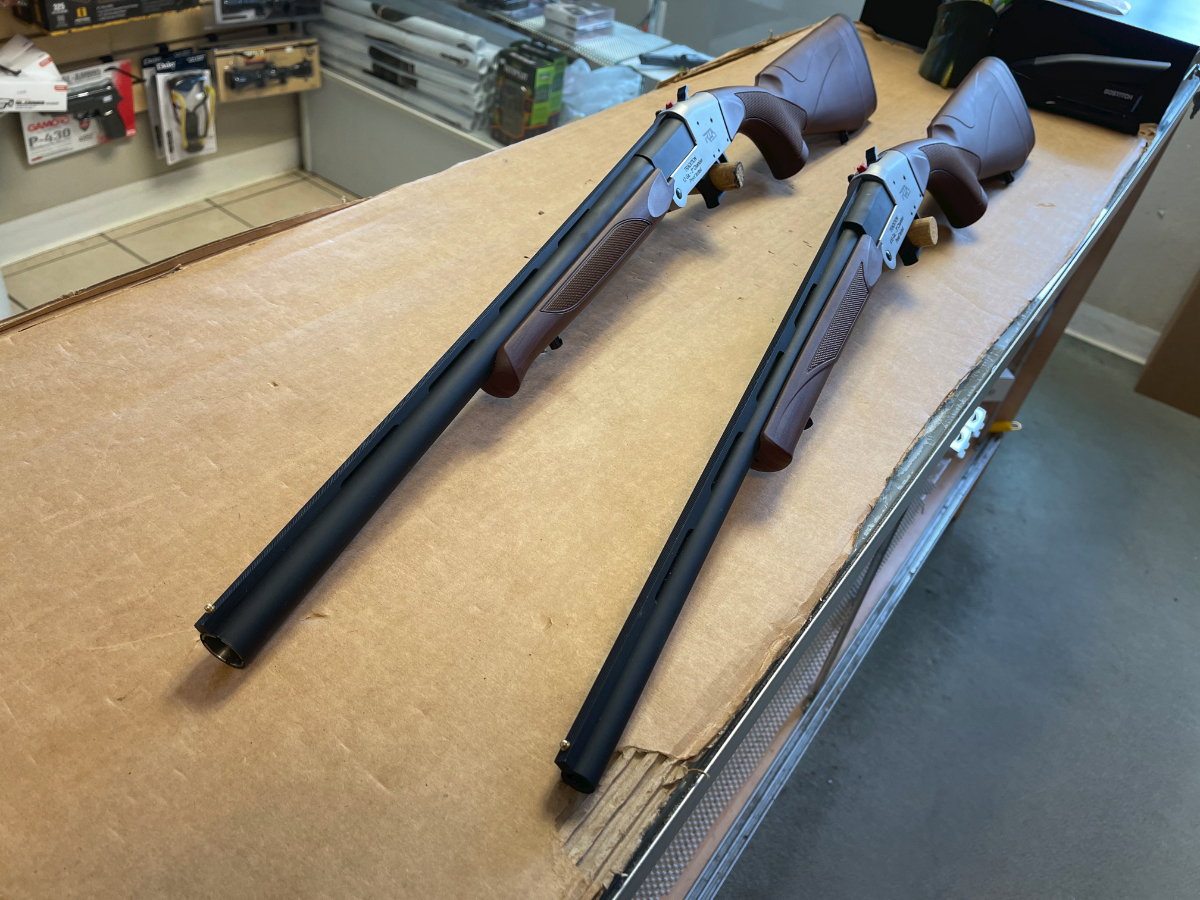 Rock Island Armory Two Ria Single Shot Back Pack Shotguns Ga And Ga Excellent Condition