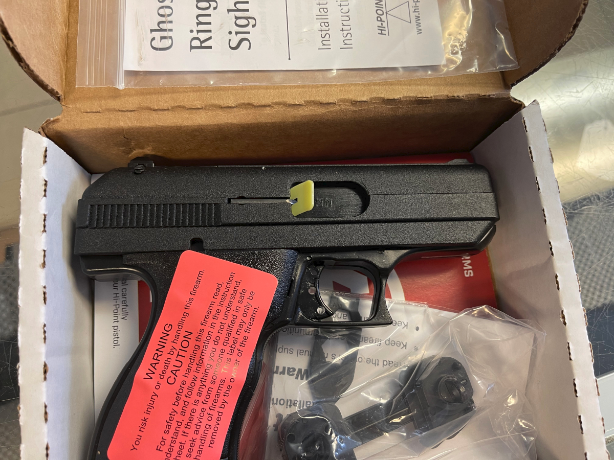 Hi-Point Model C9 9mm Luger 3.50 Inch Barrel 8+1 Black Black Steel ...