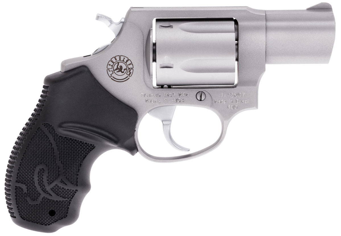 Taurus MODEL 605 Standard 357 Mag 5rd 2 Inch Barrel Matte Stainless Steel Black Rubber Grip NEW .357 Magnum - Picture 1