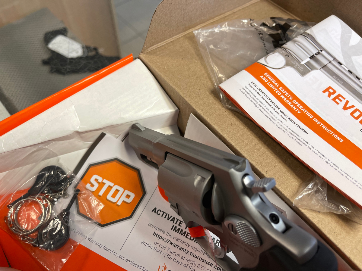 Taurus MODEL 605 Standard 357 Mag 5rd 2 Inch Barrel Matte Stainless Steel Black Rubber Grip NEW .357 Magnum - Picture 10