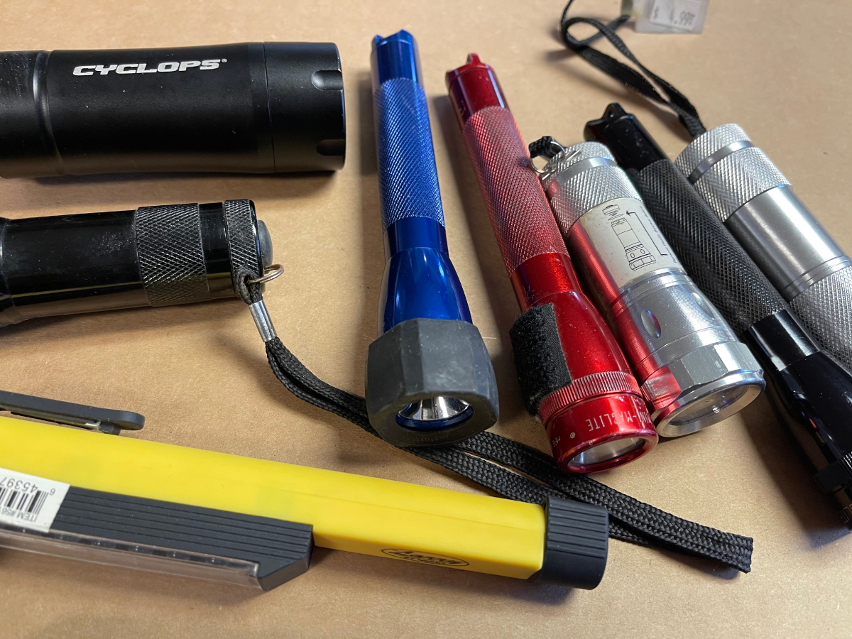 Nice Lot Of Assorted Flashlights All In Good Condition No Batteries As