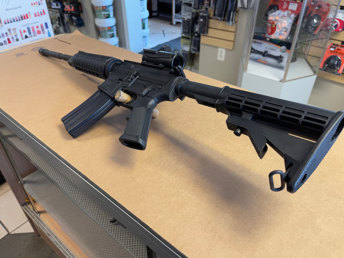 Smith & Wesson M&P15 Sport Ii 16 Inch Barrel 30+1 Black 6 Position ...