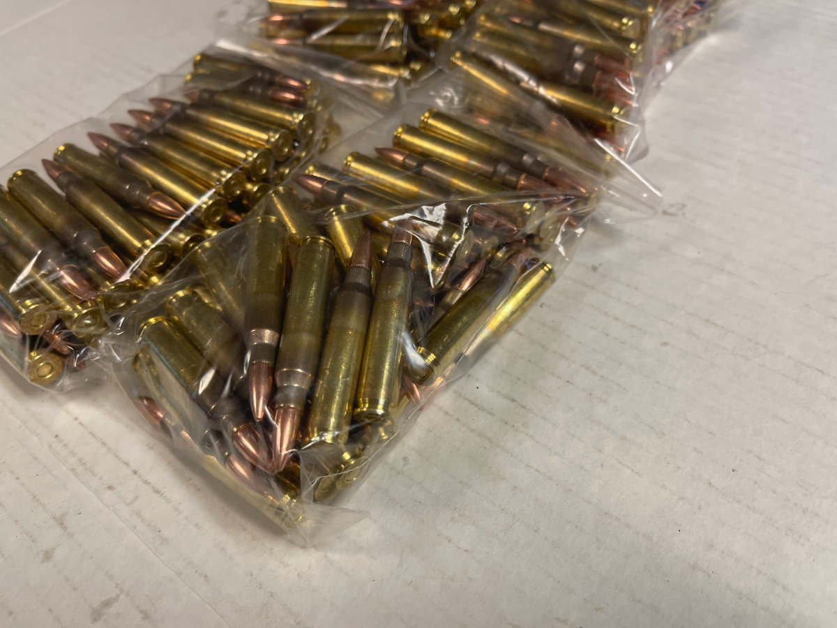 200 rounds winchester ammo usa 5 56 nato 55 gr full metal jacket fmj