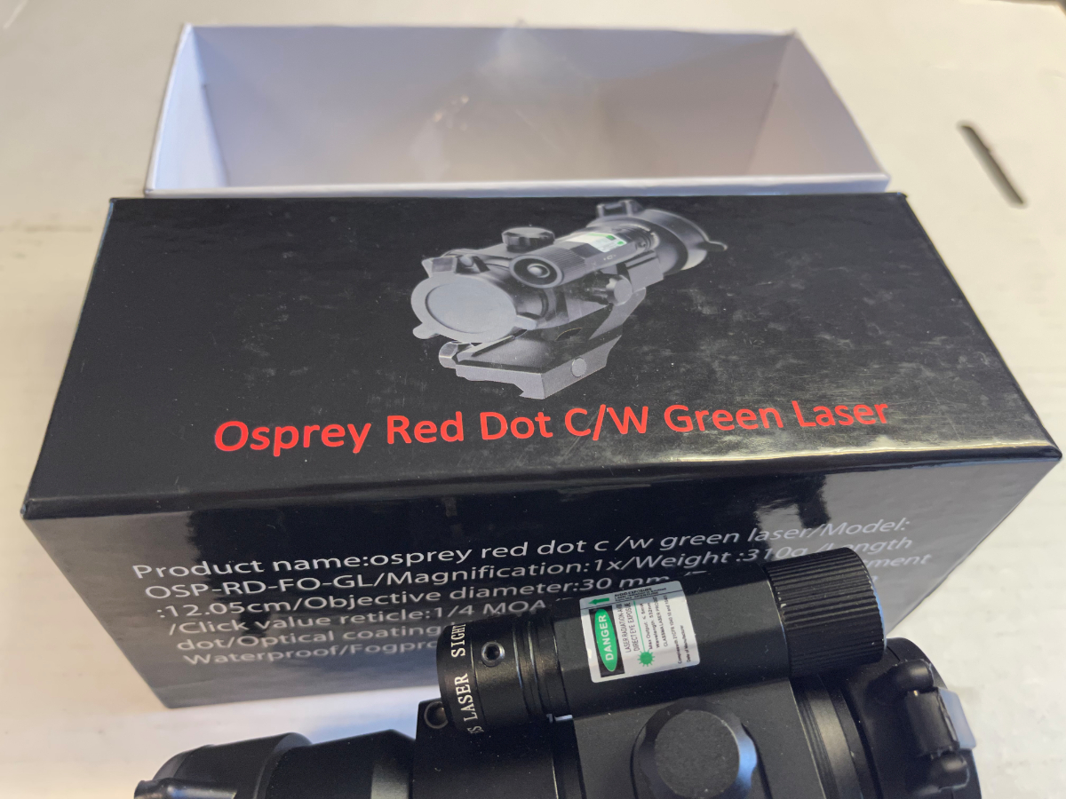 osprey red dot