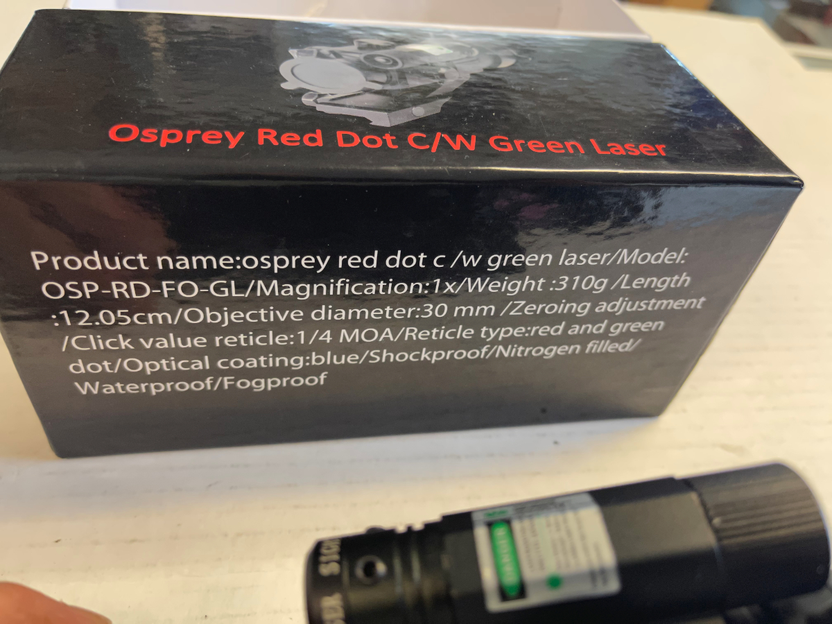 osprey red dot