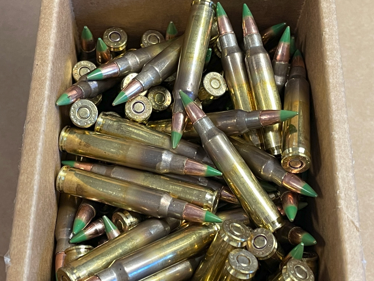 200 Rounds Winchester Usa Green Tip 5.56 62 Gr Full Metal Jacket (Fmj ...