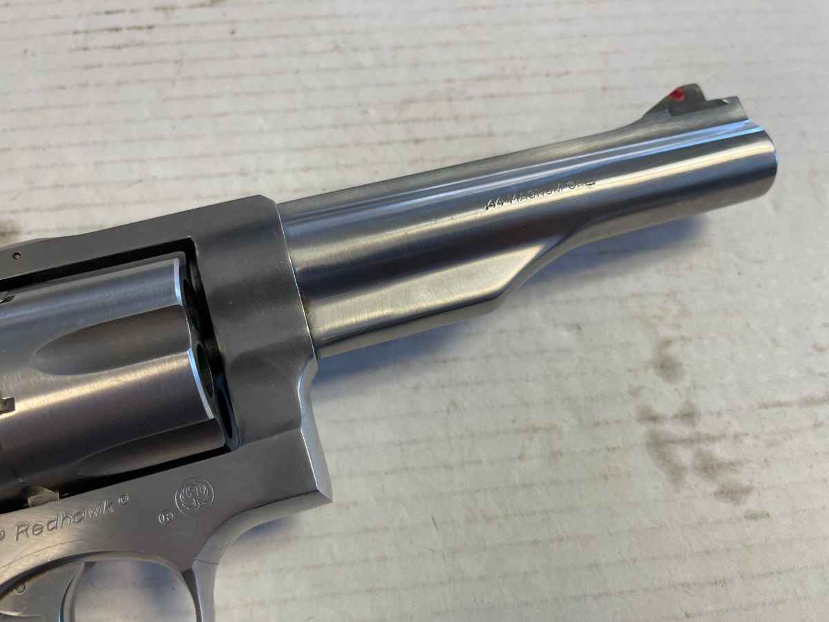 Ruger Model Redhawk Double Action Revolver 5.5 Inch Barrel Stainless ...