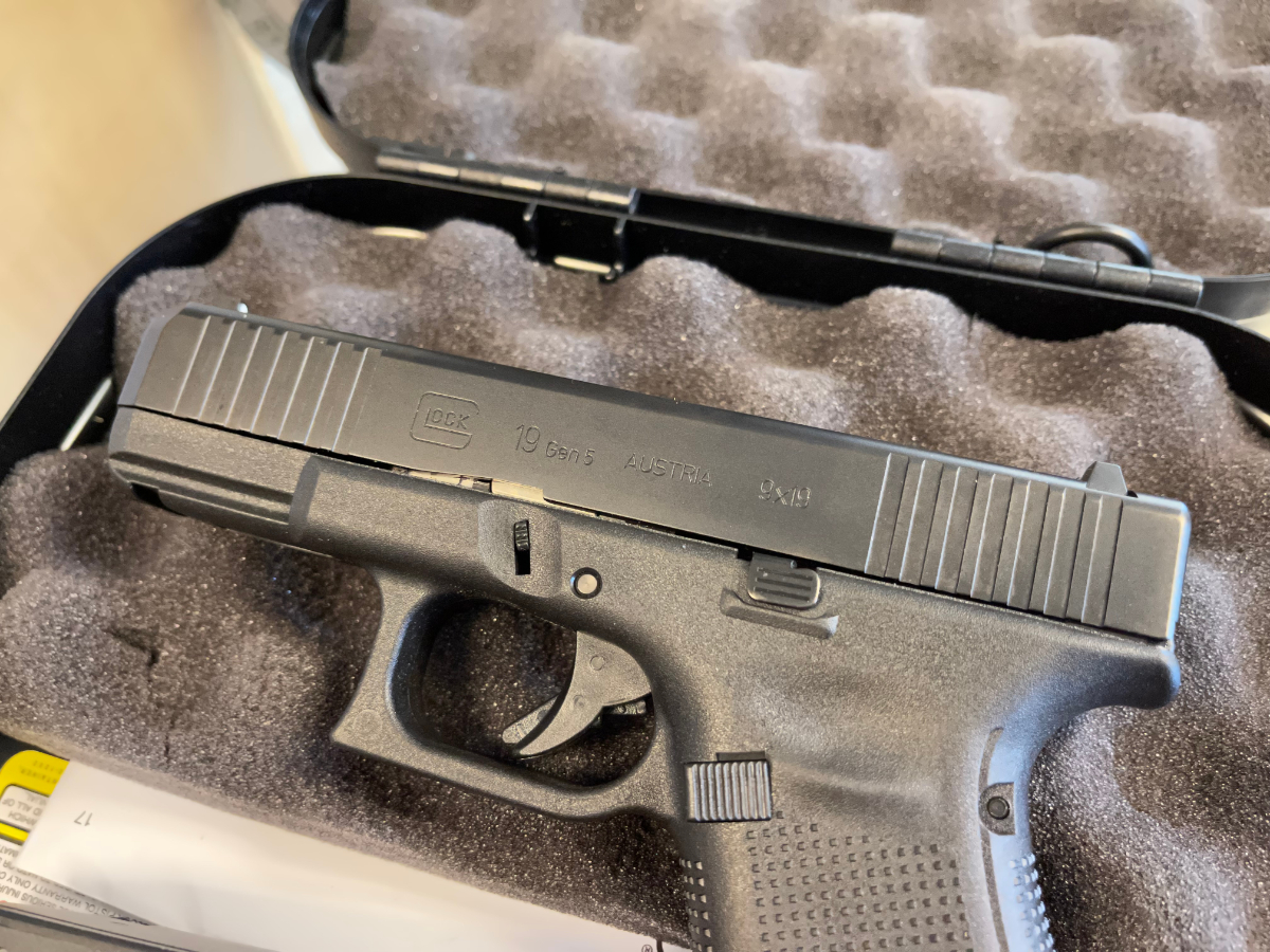 Glock G19 Gen5 4.02 Inch Barrel 15+1 Black Ndlc Steel With Front ...